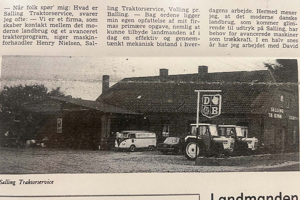 Salling Traktorservice 1963